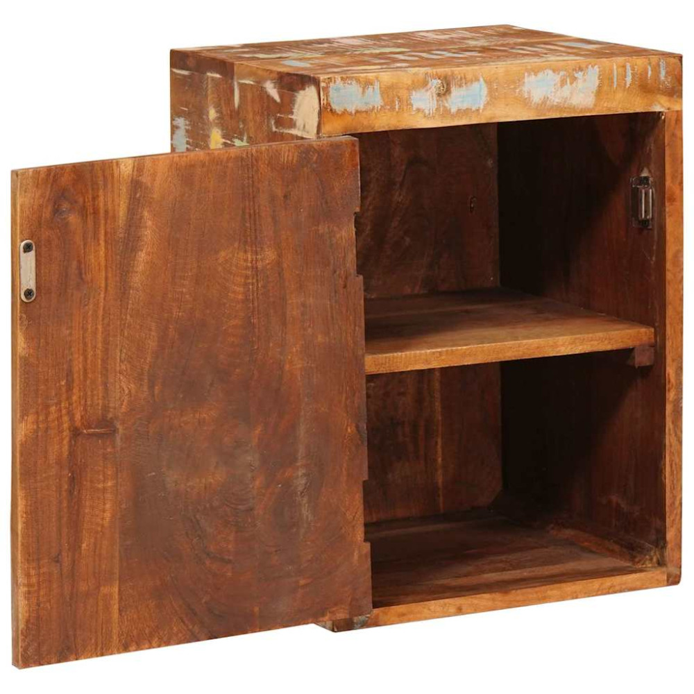 Produktbild för Sängbord 2 pcs Brun 35 x 33 x 48 cm Massivt återvunnet trä