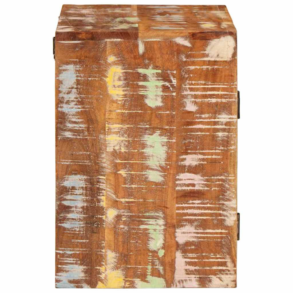Produktbild för Sängbord 2 pcs Brun 35 x 33 x 48 cm Massivt återvunnet trä