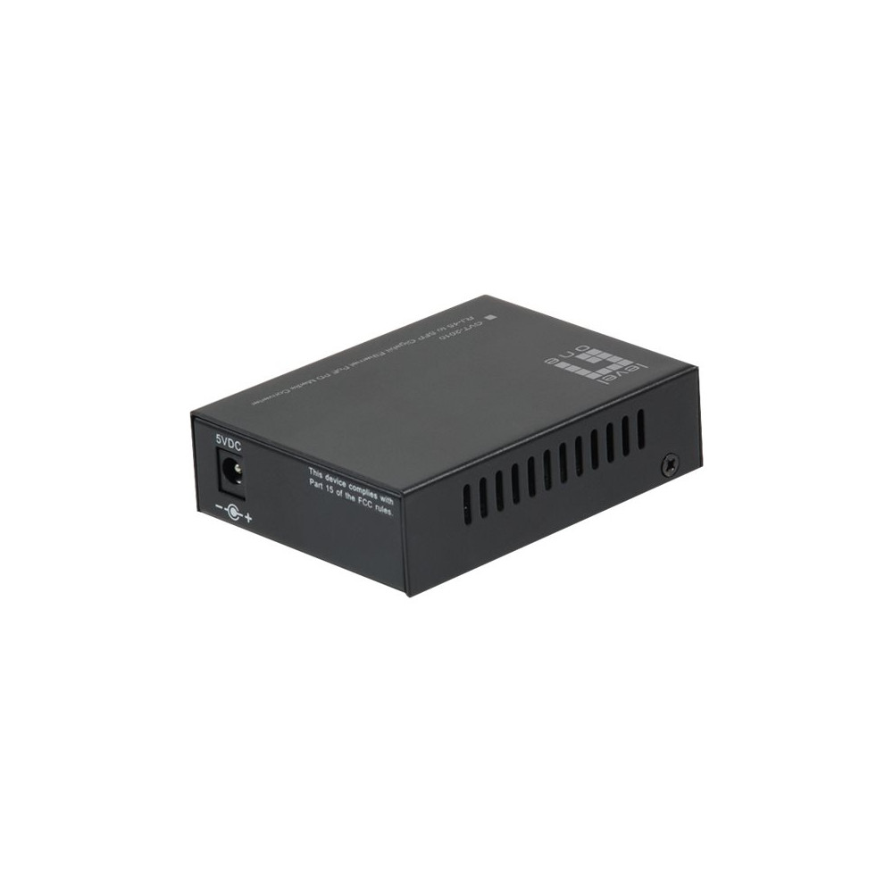 Produktbild för LevelOne GVT-2010 - fibermediekonverterare - 10Mb LAN, 100Mb LAN