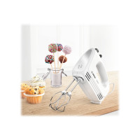 Produktbild för Bosch CleverMixx MFQ24200 - handmixer - vitt/silver