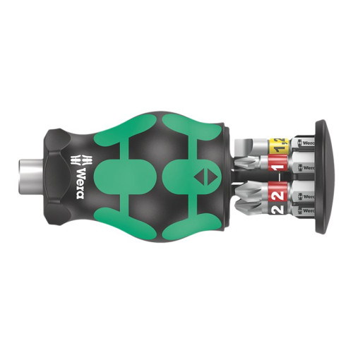 WERA WERK Wera Kraftform Kompakt Stubby Magazin 2 - screwdriver handle with bit set