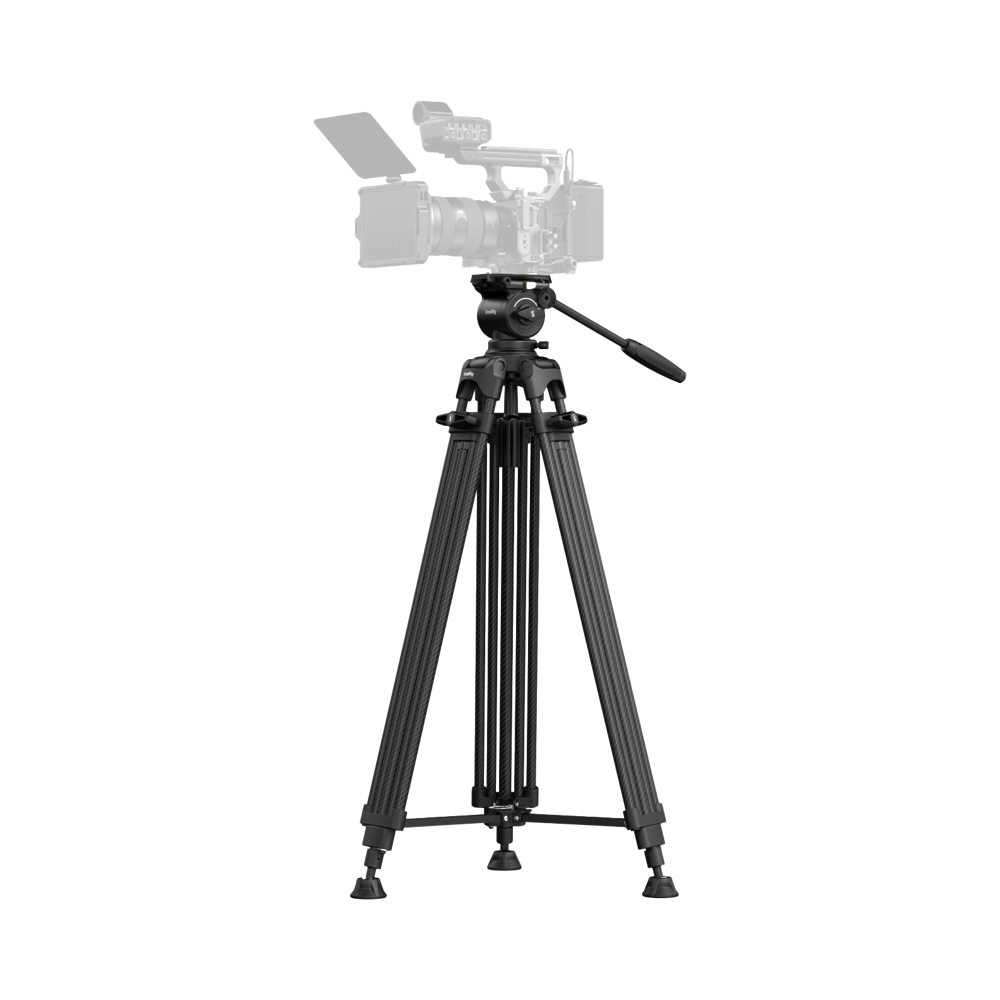Produktbild för SmallRig 5443 FSD14 FreeSpeed Heavy-Duty Carbon Fiber Tripod