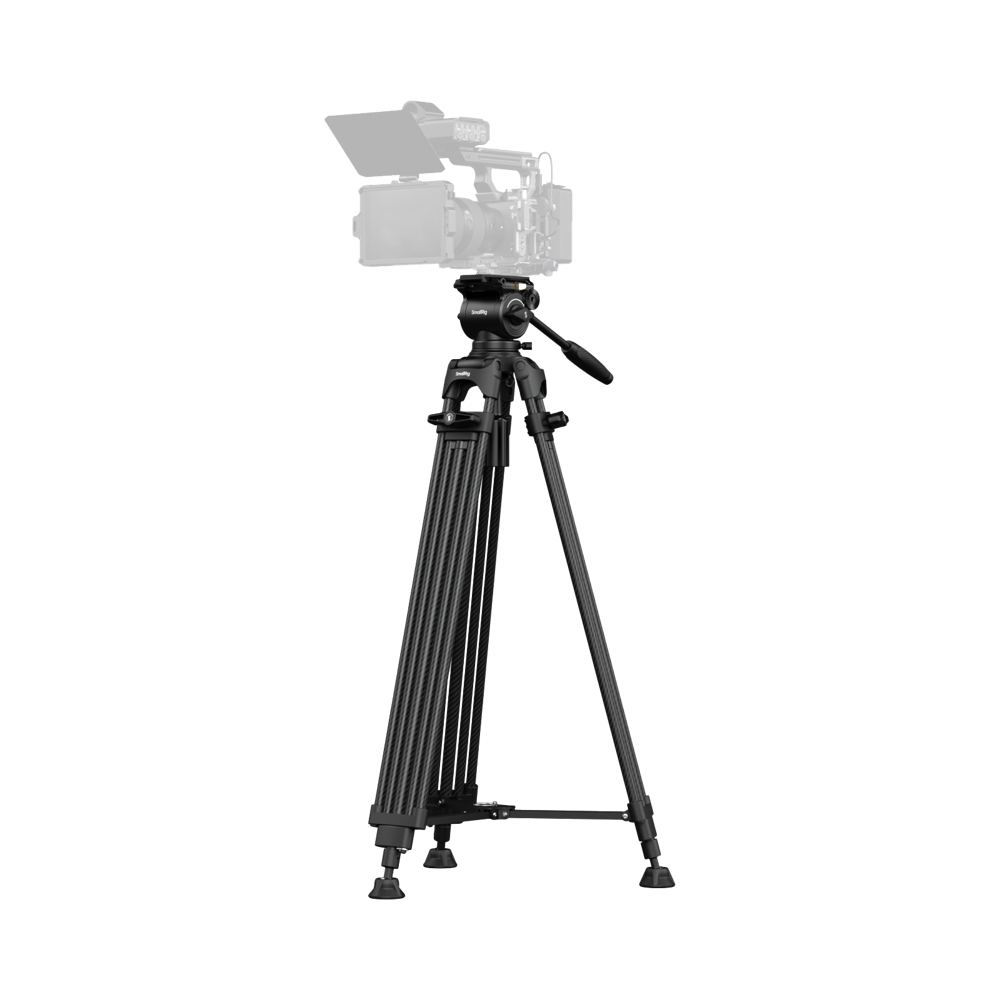 Produktbild för SmallRig 5443 FSD14 FreeSpeed Heavy-Duty Carbon Fiber Tripod