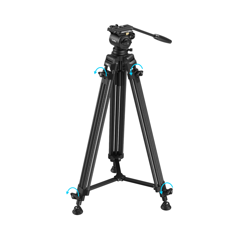 Produktbild för SmallRig 5441 AD14 Heavy-Duty Carbon Fiber Tripod