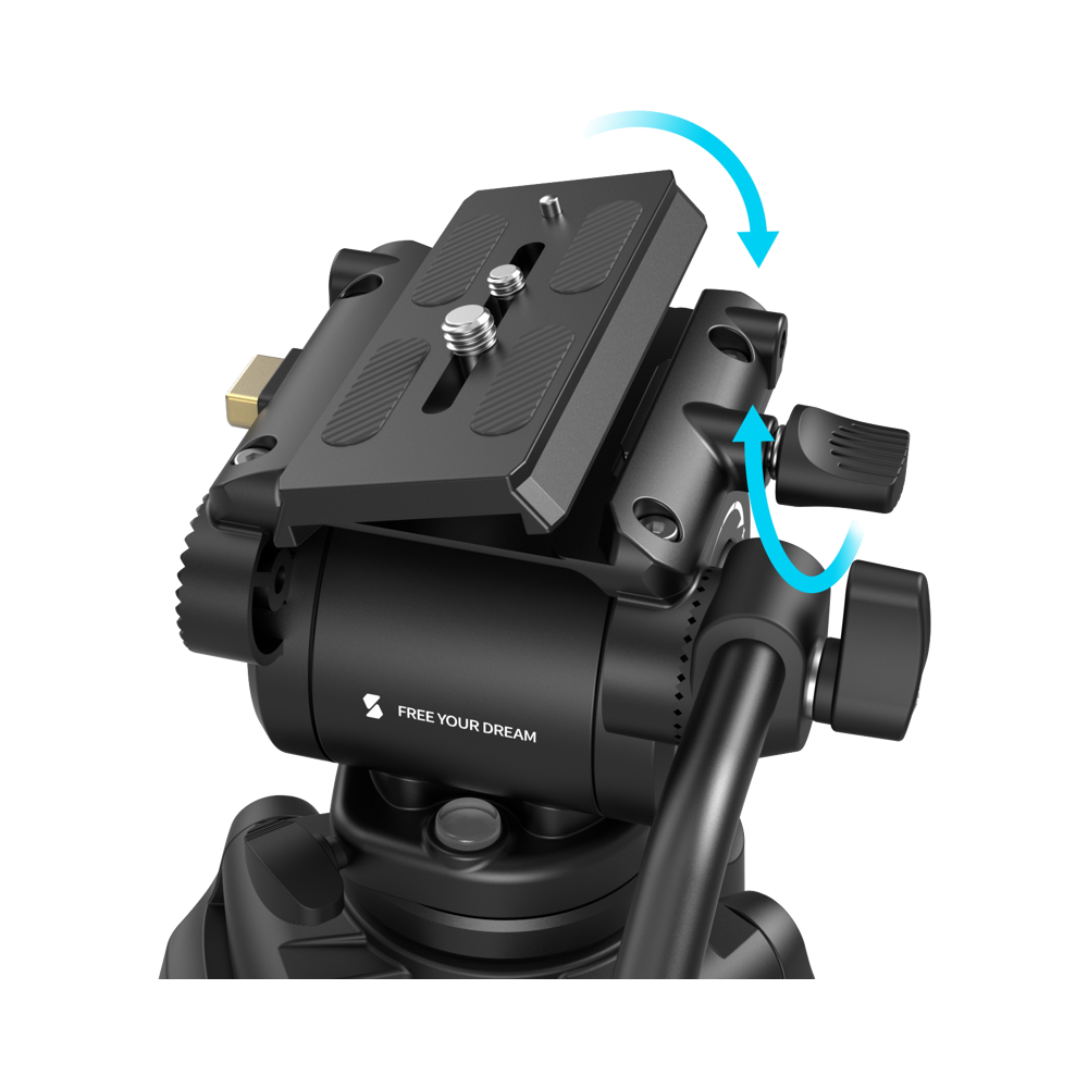 Produktbild för SmallRig 5441 AD14 Heavy-Duty Carbon Fiber Tripod