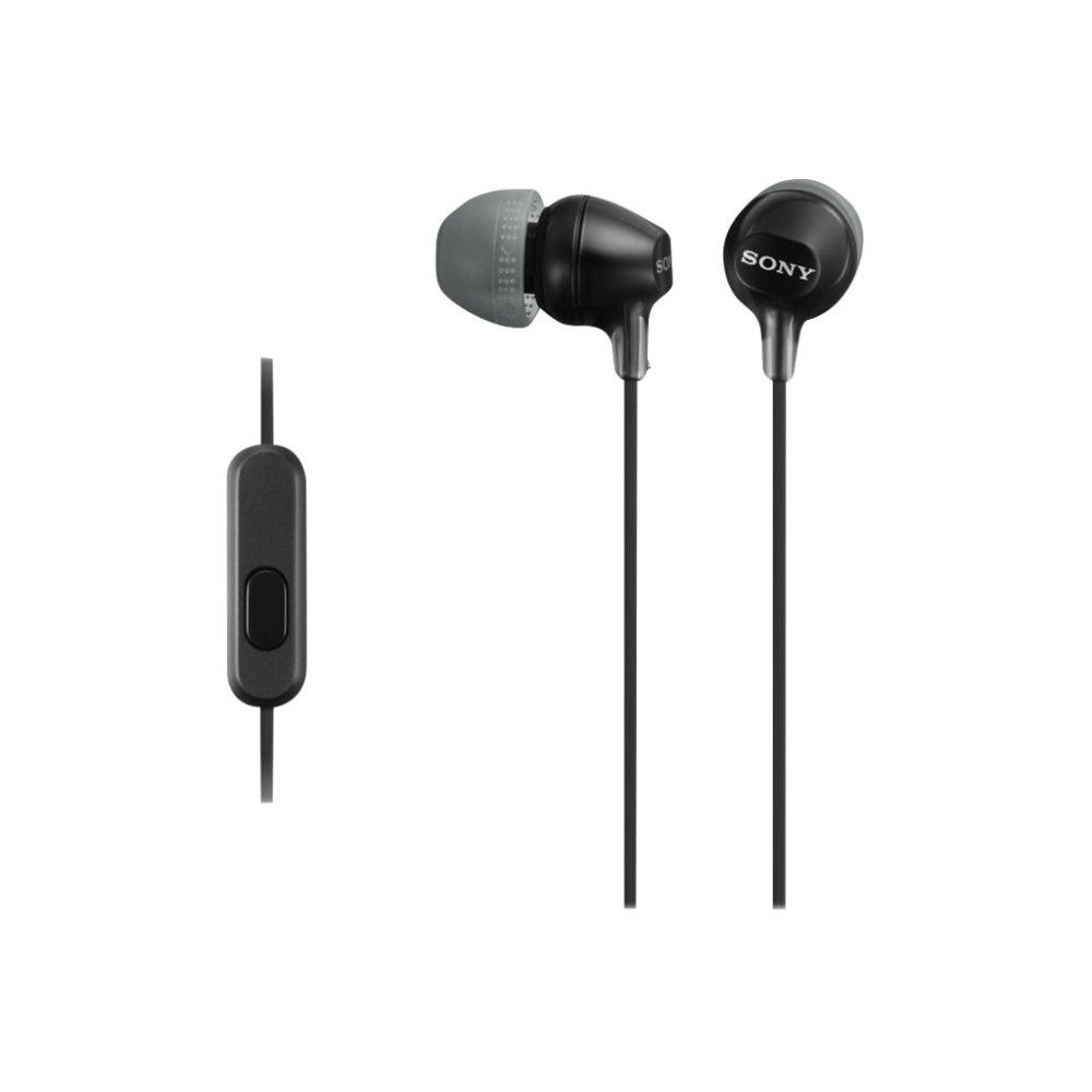 Produktbild för Sony MDR-EX15AP - hörlurar med mikrofon - 3,5 mm kontakt