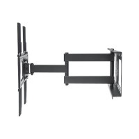 Produktbild för Manhattan TV & Monitor Mount (Clearance Pricing), Wall, Full Motion, 1 screen, Screen Sizes: 32-55", Black, VESA 200x200 to 400x400mm, Max 50kg, LFD, Tilt & Swivel with 3 Pivots, Lifetime Warranty konsol - för LCD-TV - svart