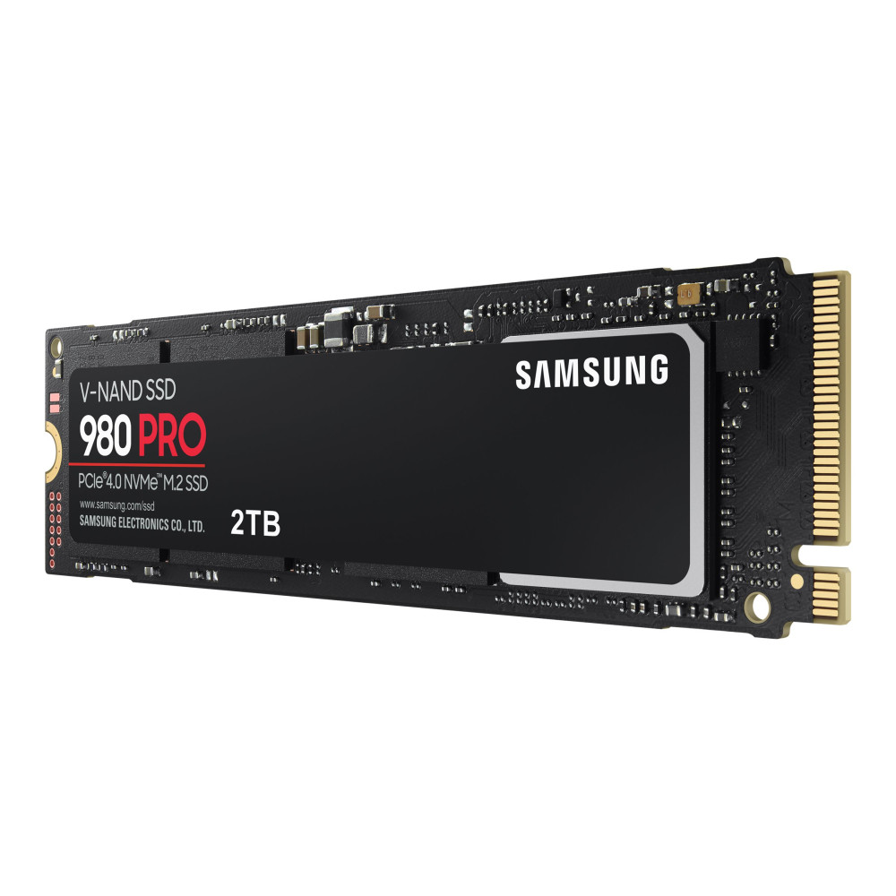 Produktbild för Samsung 980 PRO MZ-V8P2T0BW - SSD - 2 TB - PCIe 4.0 x4 (NVMe)