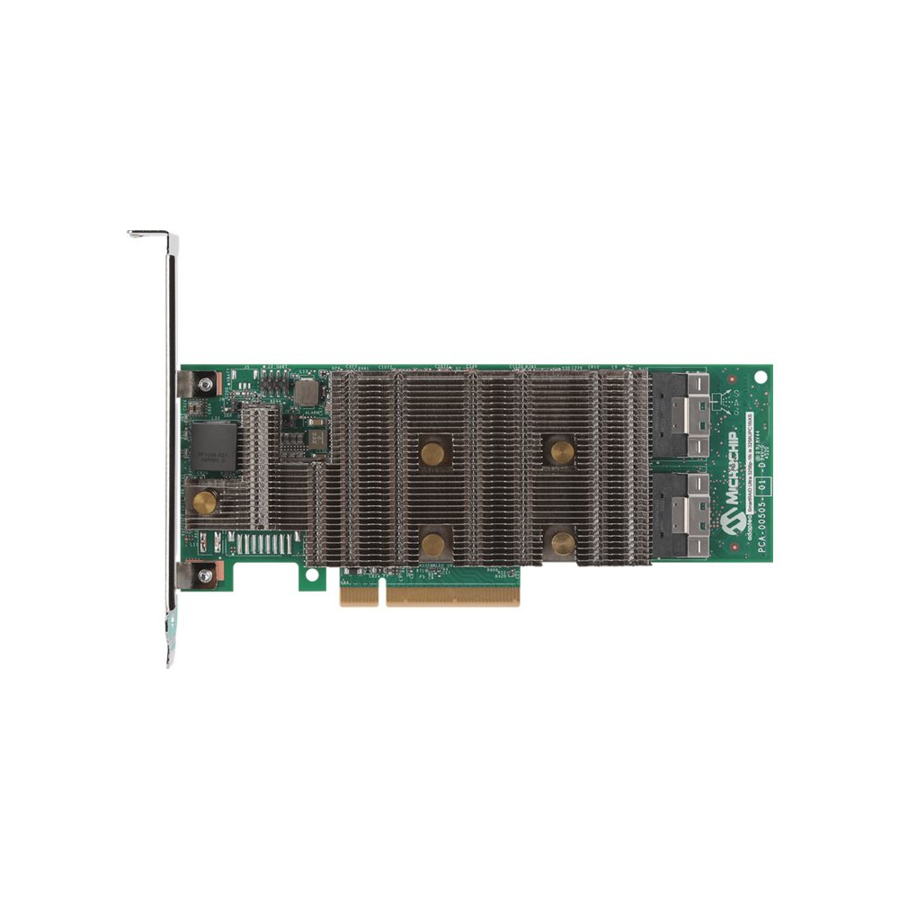 Produktbild för Microchip Adaptec DuoConnect 3204-8i/e - kontrollerkort (RAID) - SATA 6Gb/s / SAS 24Gb/s / PCIe 4.0 (NVMe) - PCIe 4.0 x8