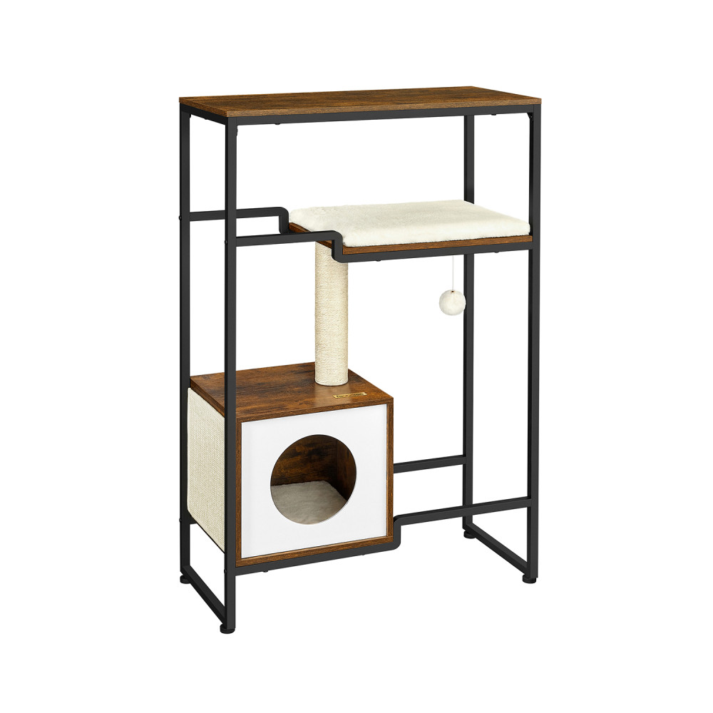 Produktbild för Cat Tree X: Antique 74x34x114cm