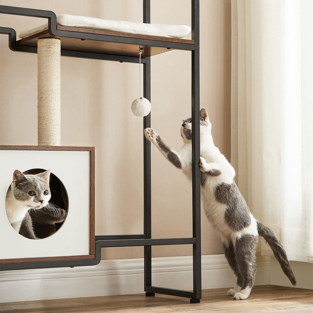 Produktbild för Cat Tree X: Antique 74x34x114cm