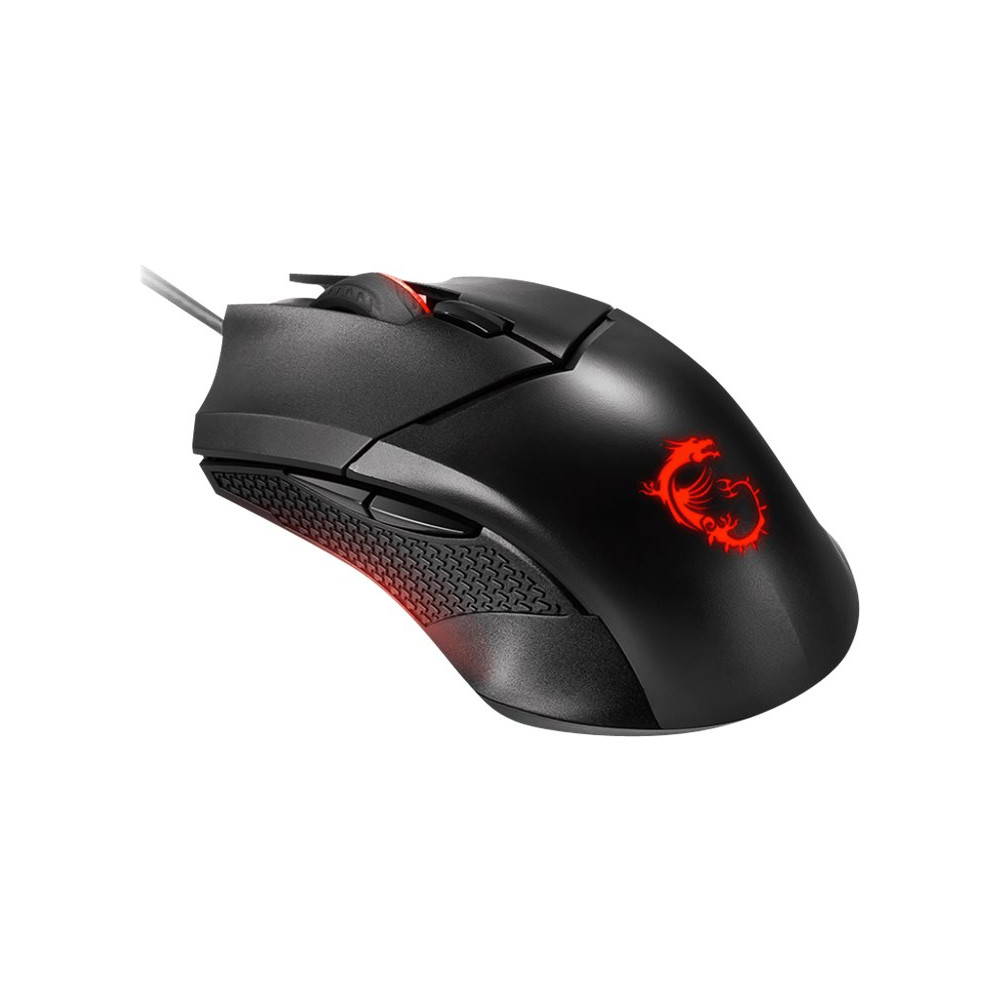 Produktbild för MSI Clutch GM08 - mus - USB - svart