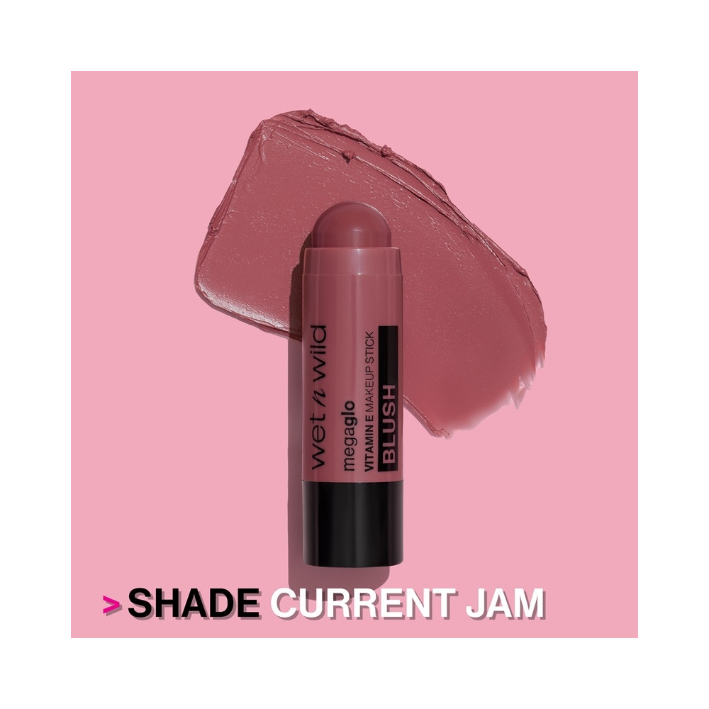 Produktbild för Mega Glo Make-up Stick Blush Currant Jam 6g