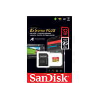Produktbild för SanDisk Extreme PLUS - flash-minneskort - 32 GB - microSDHC UHS-I