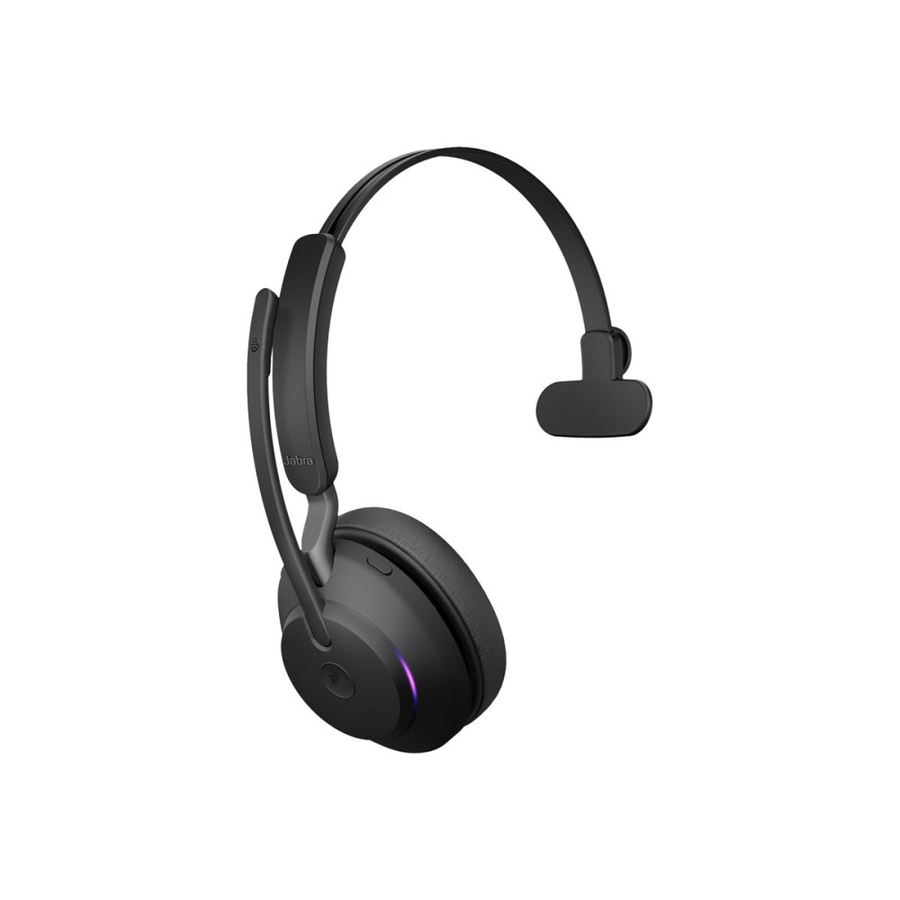 Produktbild för Jabra Evolve2 65 MS Mono - headset - USB-A - med laddningsställ