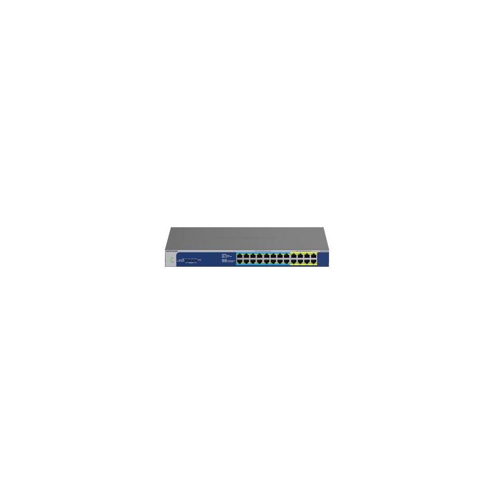 Produktbild för NETGEAR GS524UP - switch - 24 portar - ohanterad - rackmonterbar