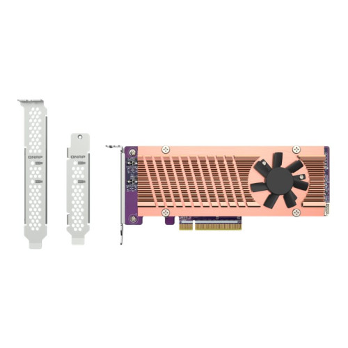 QNAP Systems, Inc QNAP QM2-2P-384A - kontrollerkort - PCIe 3.0 - PCIe 3.0 x8 - Övrigt inom datorkomponenter