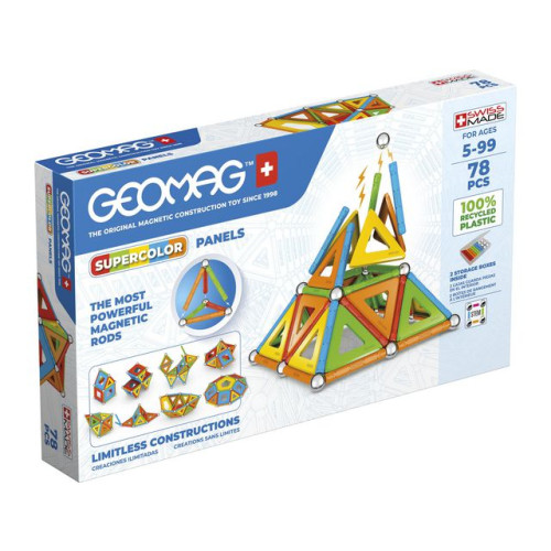 Geomag GEOMAG Supercolor recycled 78 delar