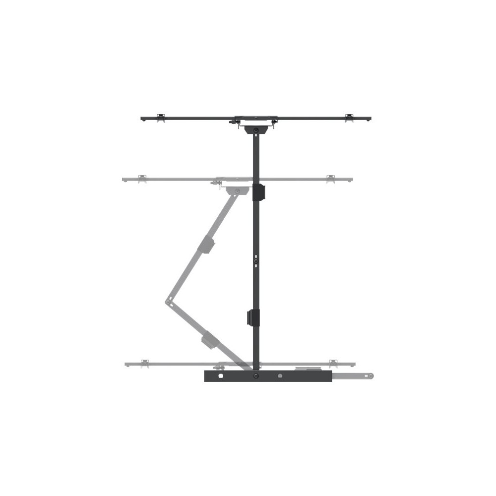 Produktbild för Multibrackets M Universal Long Reach Arm fäste - för platt panel - svart