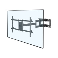 Produktbild för Multibrackets M Universal Long Reach Arm fäste - för platt panel - svart