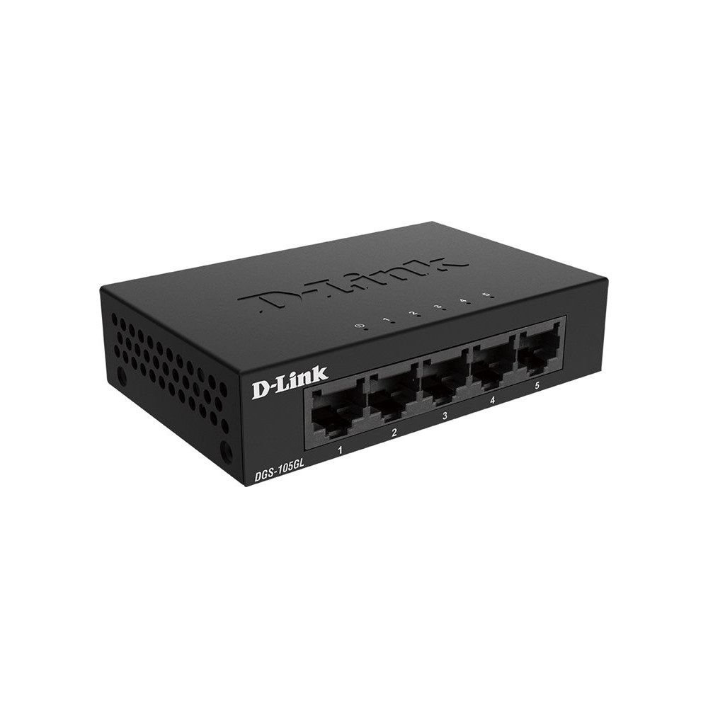 Produktbild för D-Link DGS 105GL - switch - 5 portar - ohanterad