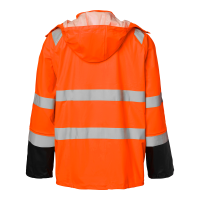 Produktbild för 180 Rain Jacket Hi-Vis Fluorescent orange/black Unisex
