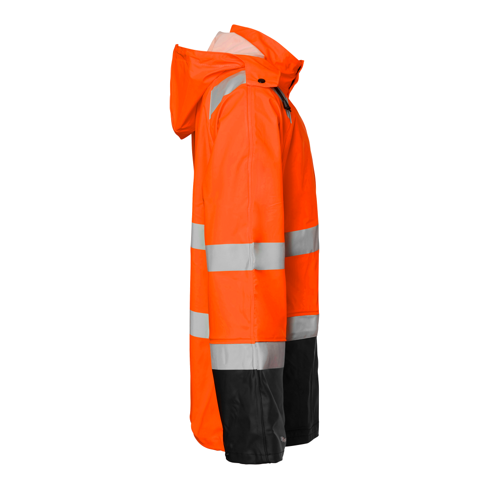 Produktbild för 180 Rain Jacket Hi-Vis Fluorescent orange/black Unisex