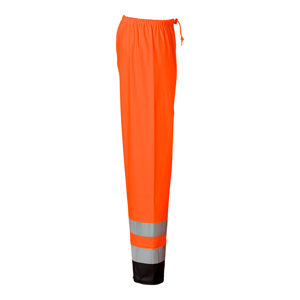 Produktbild för 182 Rain Trousers Hi-Vis Fluorescent orange/black Unisex