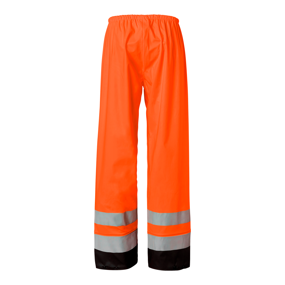 Produktbild för 182 Rain Trousers Hi-Vis Fluorescent orange/black Unisex