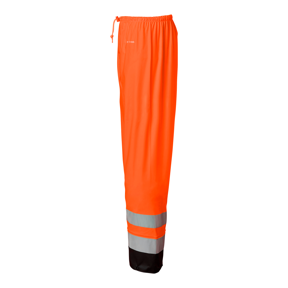 Produktbild för 182 Rain Trousers Hi-Vis Fluorescent orange/black Unisex