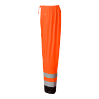 Produktbild för 182 Rain Trousers Hi-Vis Fluorescent orange/black Unisex