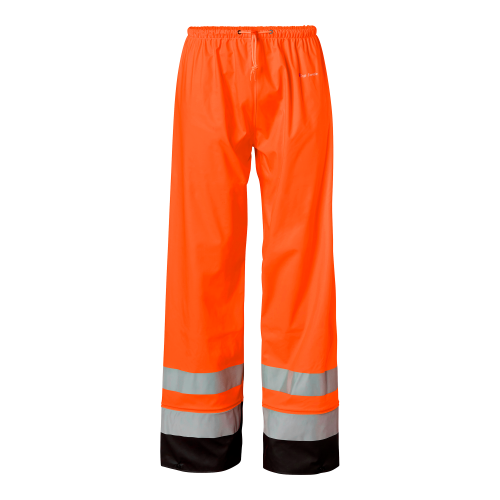 Top Swede 182 Rain Trousers Hi-Vis Fluorescent orange/black Unisex