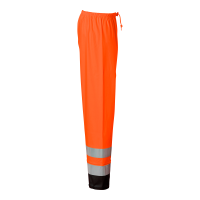 Produktbild för 182 Rain Trousers Hi-Vis Fluorescent orange/black Unisex