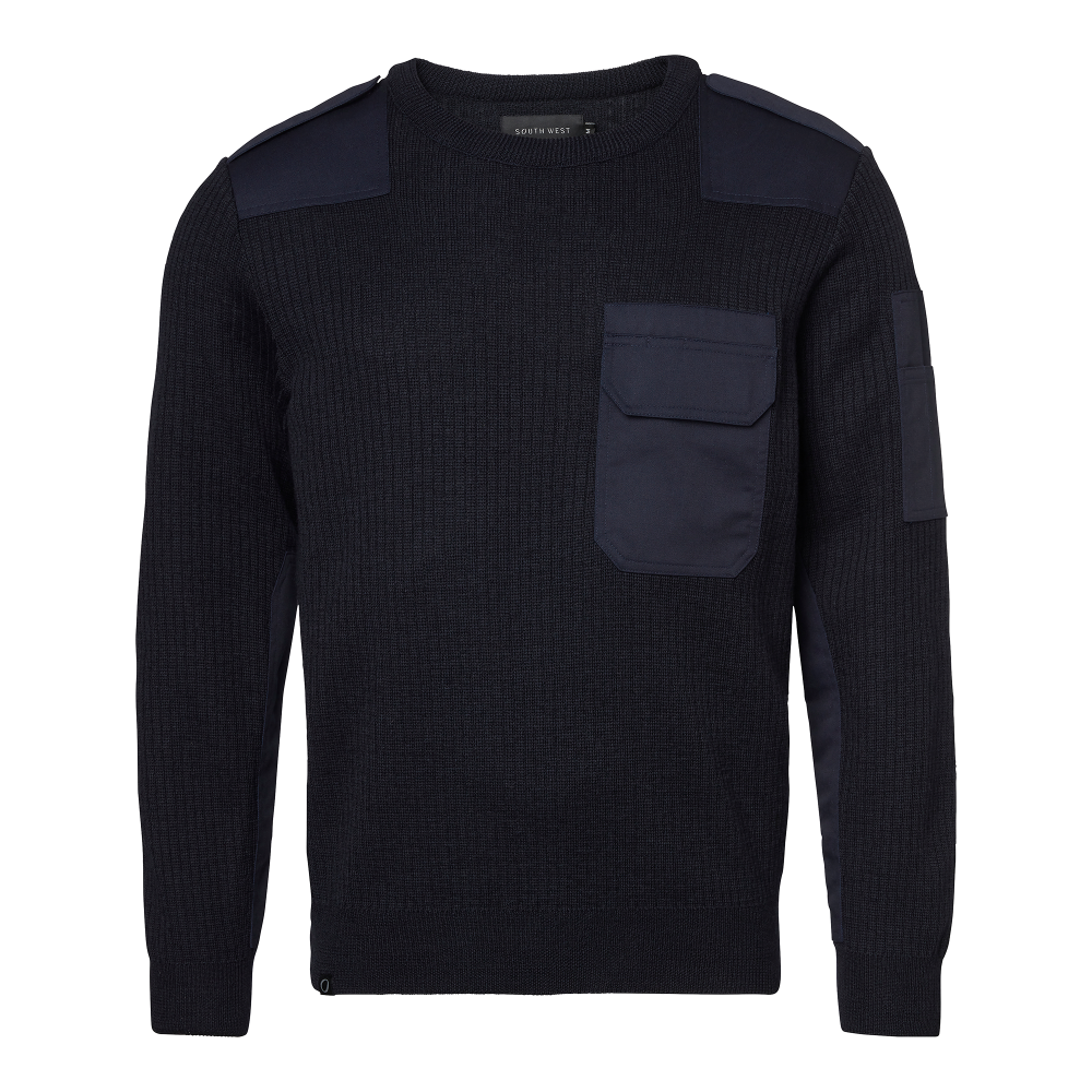 Produktbild för Nato Pullover Round Neck Dark navy Unisex