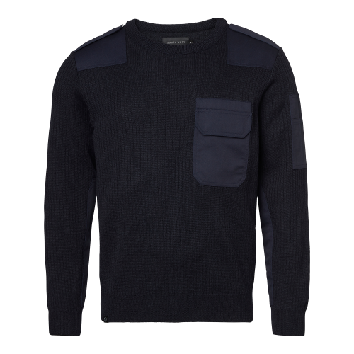 South West Nato Pullover Round Neck Dark navy Unisex