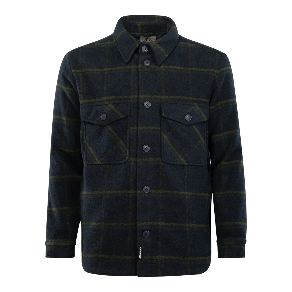 Produktbild för Tabei Overshirt Navy/green Unisex