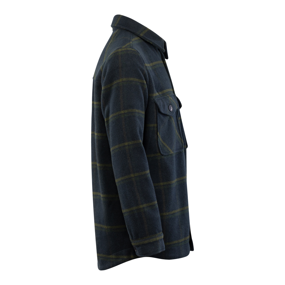 Produktbild för Tabei Overshirt Navy/green Unisex