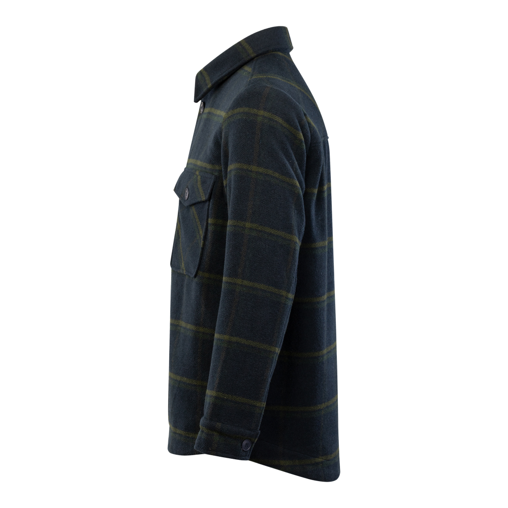 Produktbild för Tabei Overshirt Navy/green Unisex