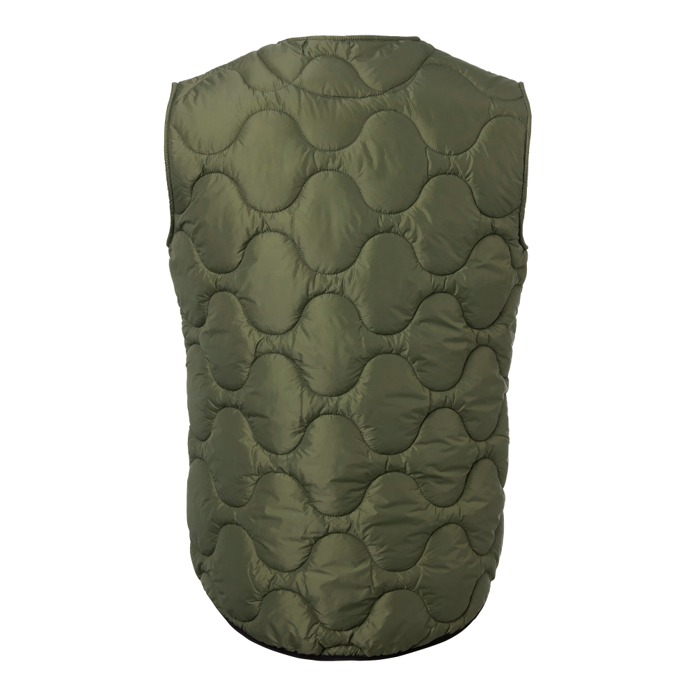 Produktbild för Beckey Puffer Vest Olive Male
