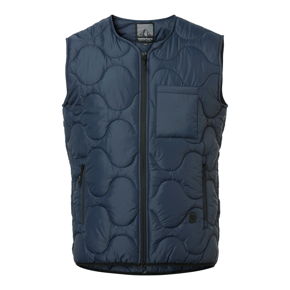 Produktbild för Beckey Puffer Vest Navy Male