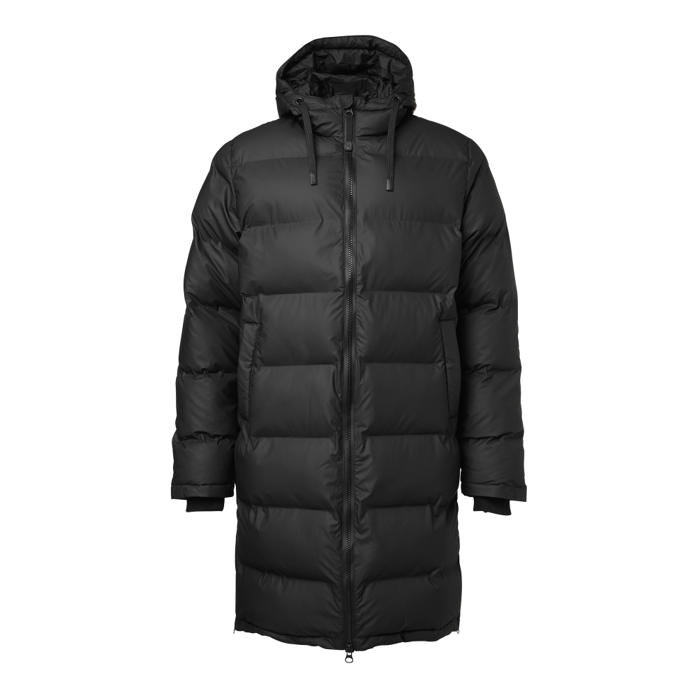 Produktbild för Shanna Long Padded Coat Black Unisex