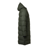Produktbild för Shanna Long Padded Coat Dark olive Unisex