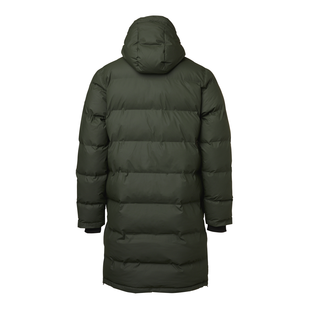 Produktbild för Shanna Long Padded Coat Dark olive Unisex