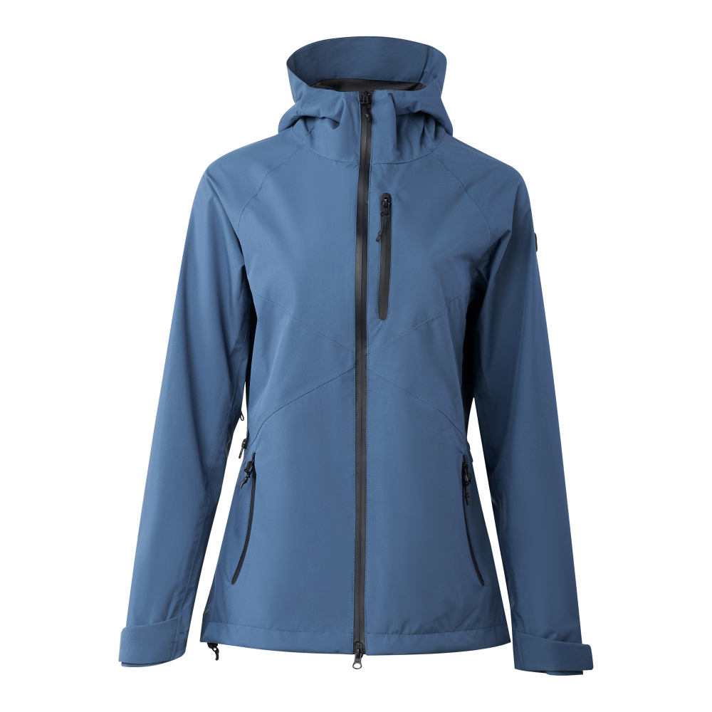 Produktbild för Moro Shell Jacket w Bright blue Female