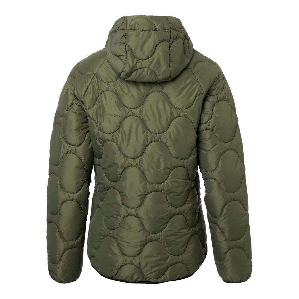 Produktbild för Honnold Puffer Jacket w Olive Female
