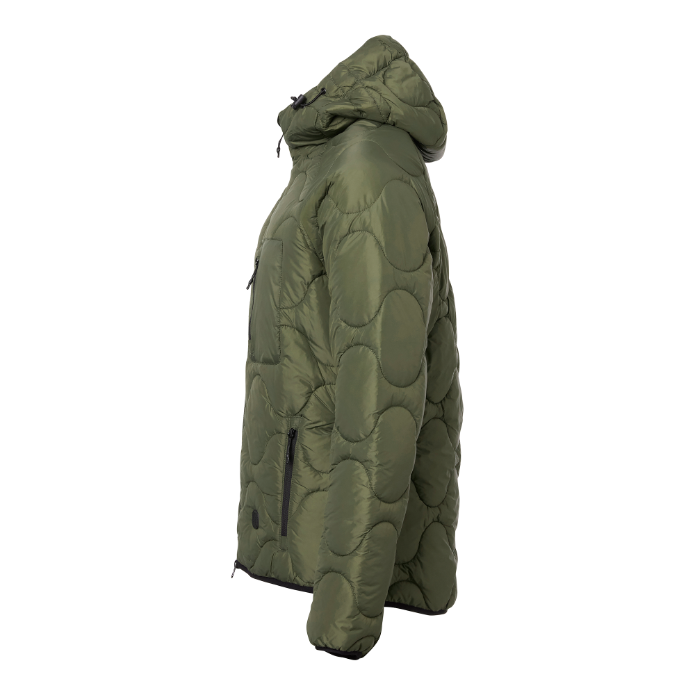 Produktbild för Honnold Puffer Jacket w Olive Female