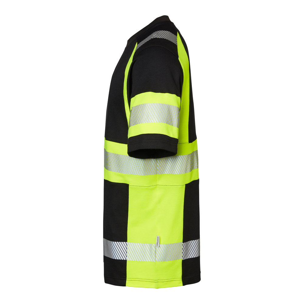 Produktbild för 600 T-shirt Black/fluorescent yellow Male