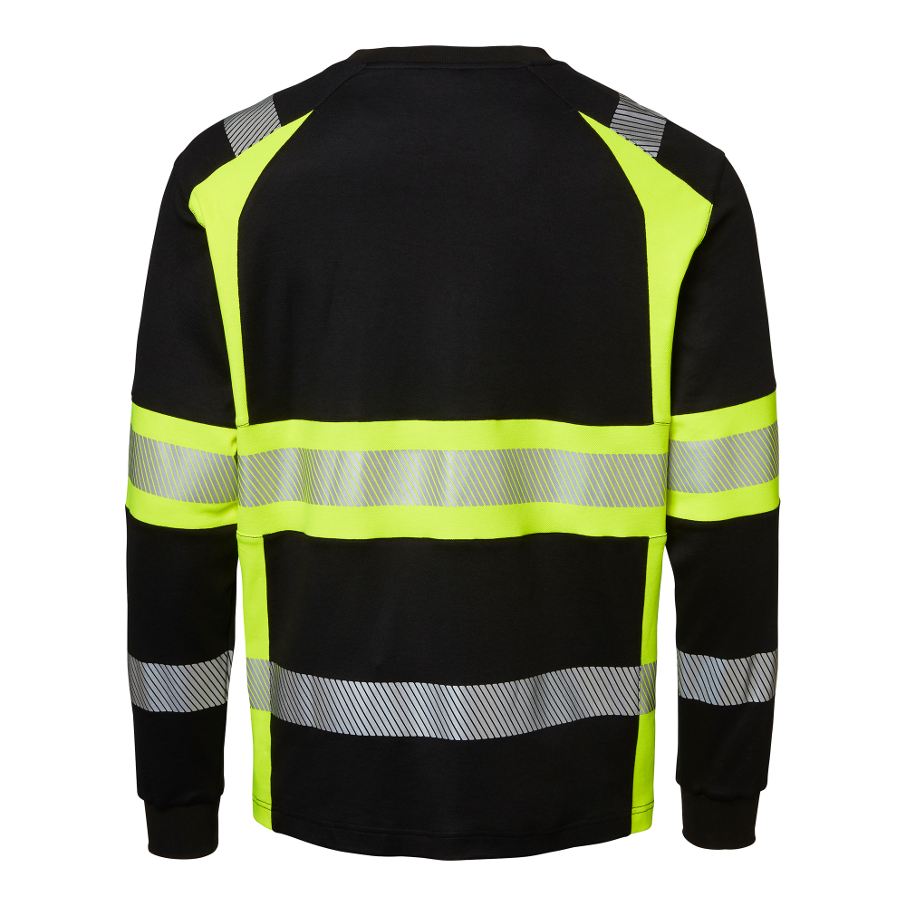 Produktbild för 601 LS T-shirt Black/fluorescent yellow Male