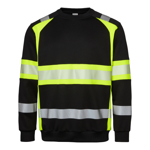 Top Swede 602 Sweat Black/fluorescent yellow Male