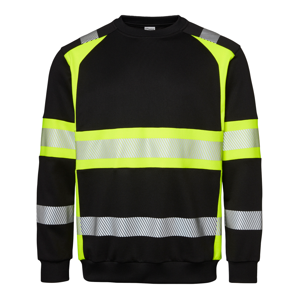 Produktbild för 602 Sweat Black/fluorescent yellow Male